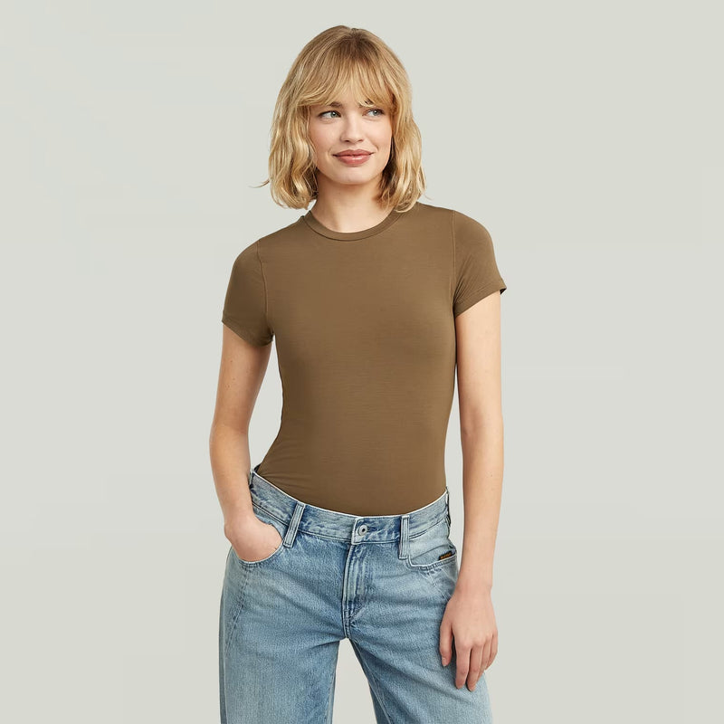 G-Star T-shirt Second Skin marrone