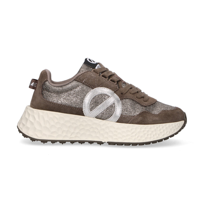 No Name sneaker Carter Jogger in tessuto grigia