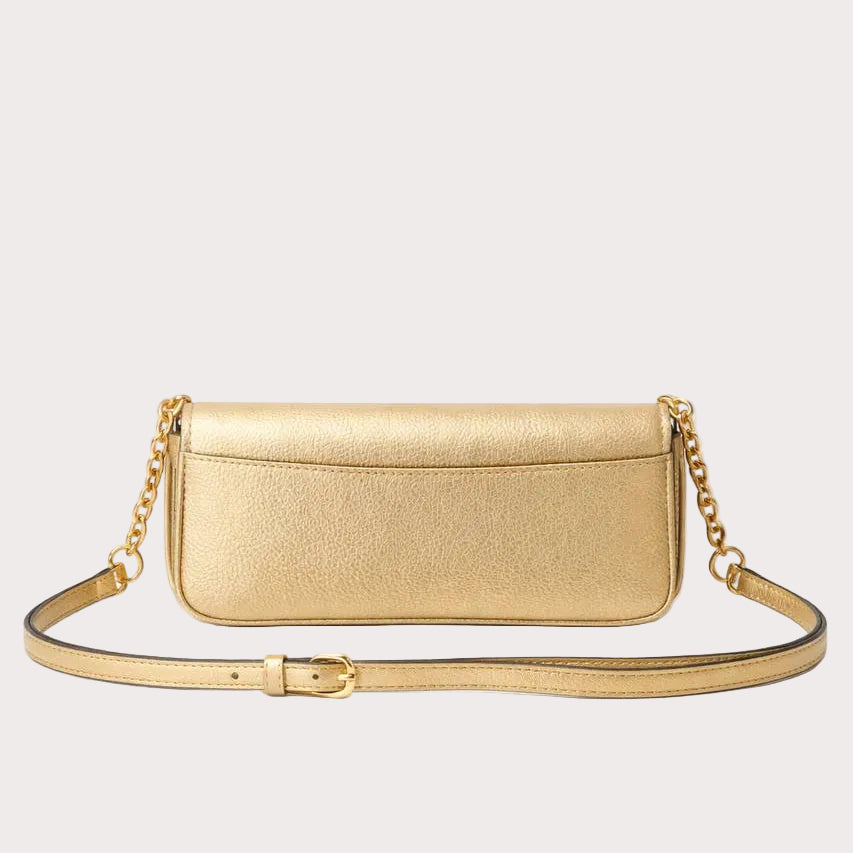 Michael Kors borsa small Nolita pelle oro
