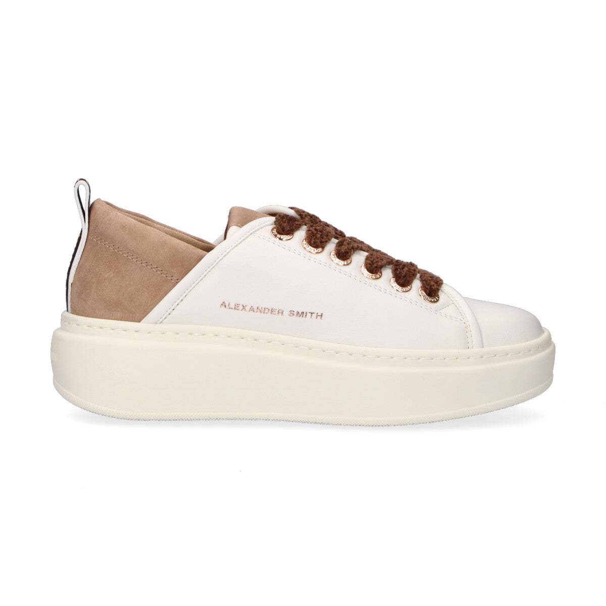 Alexander Smith sneaker Wembley bianca beige