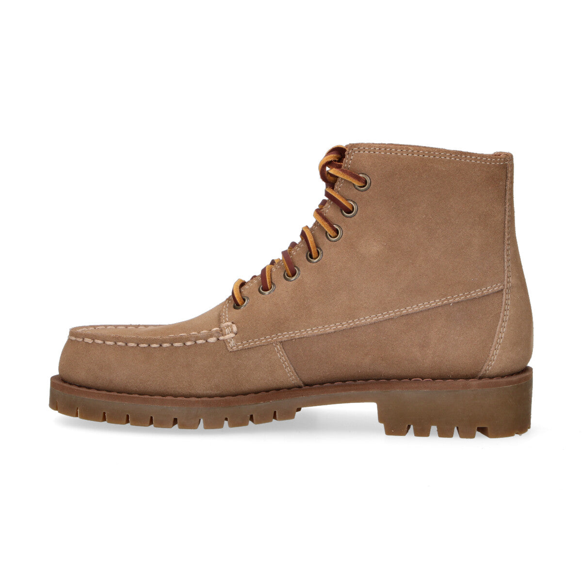 Sebago polacchino in camoscio beige