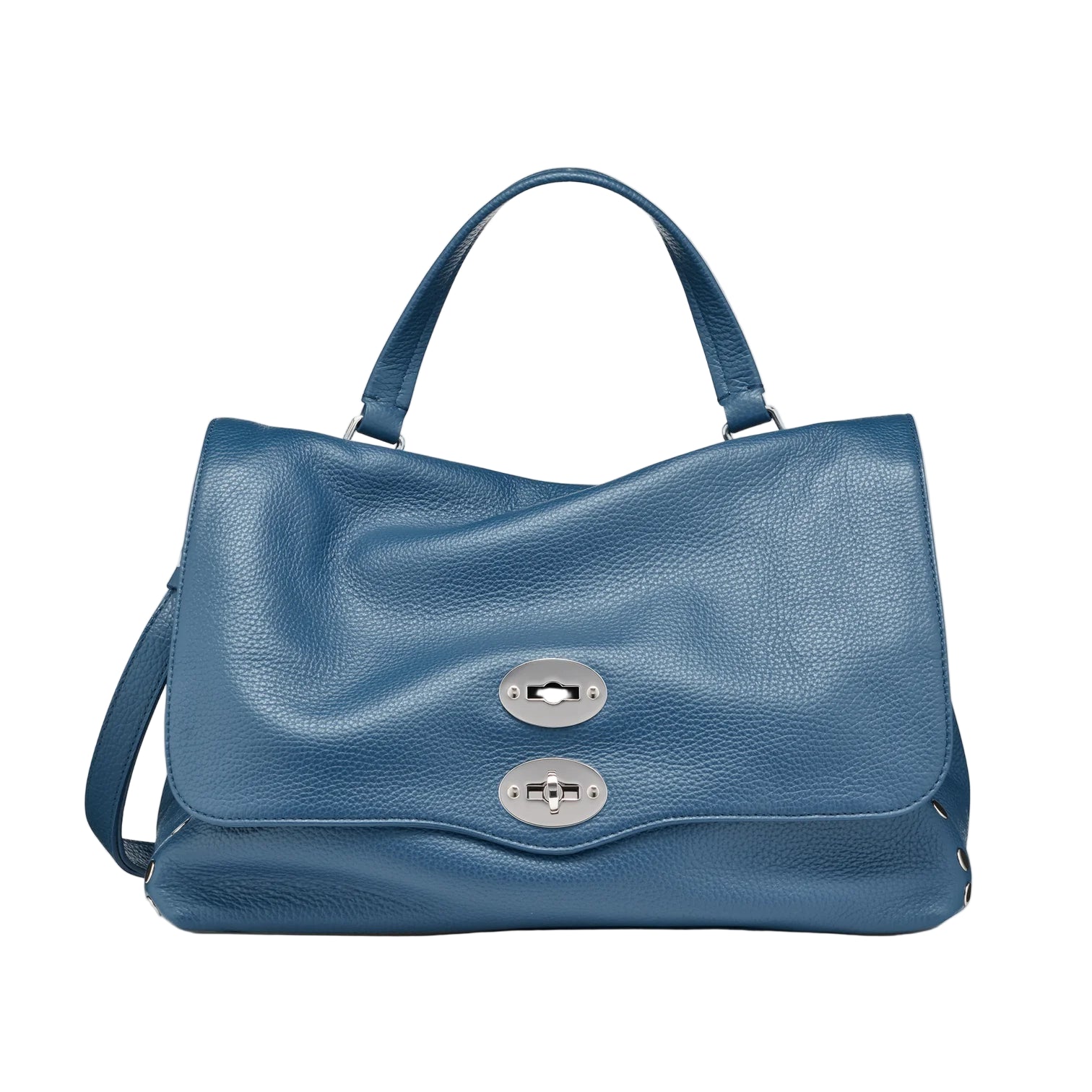 Zanellato Postina medium Daily pelle blu