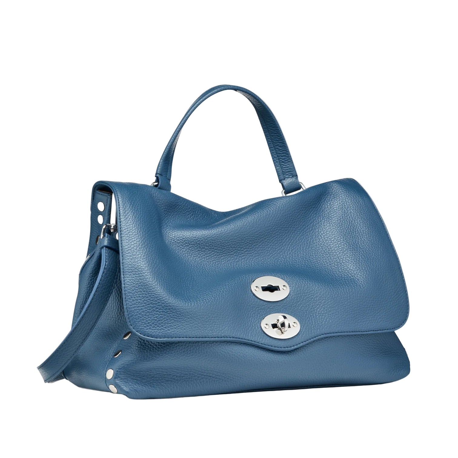 Zanellato Postina medium Daily pelle blu