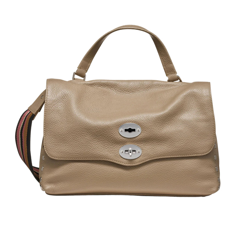 Zanellato Postina Daily Medium pelle grey creta