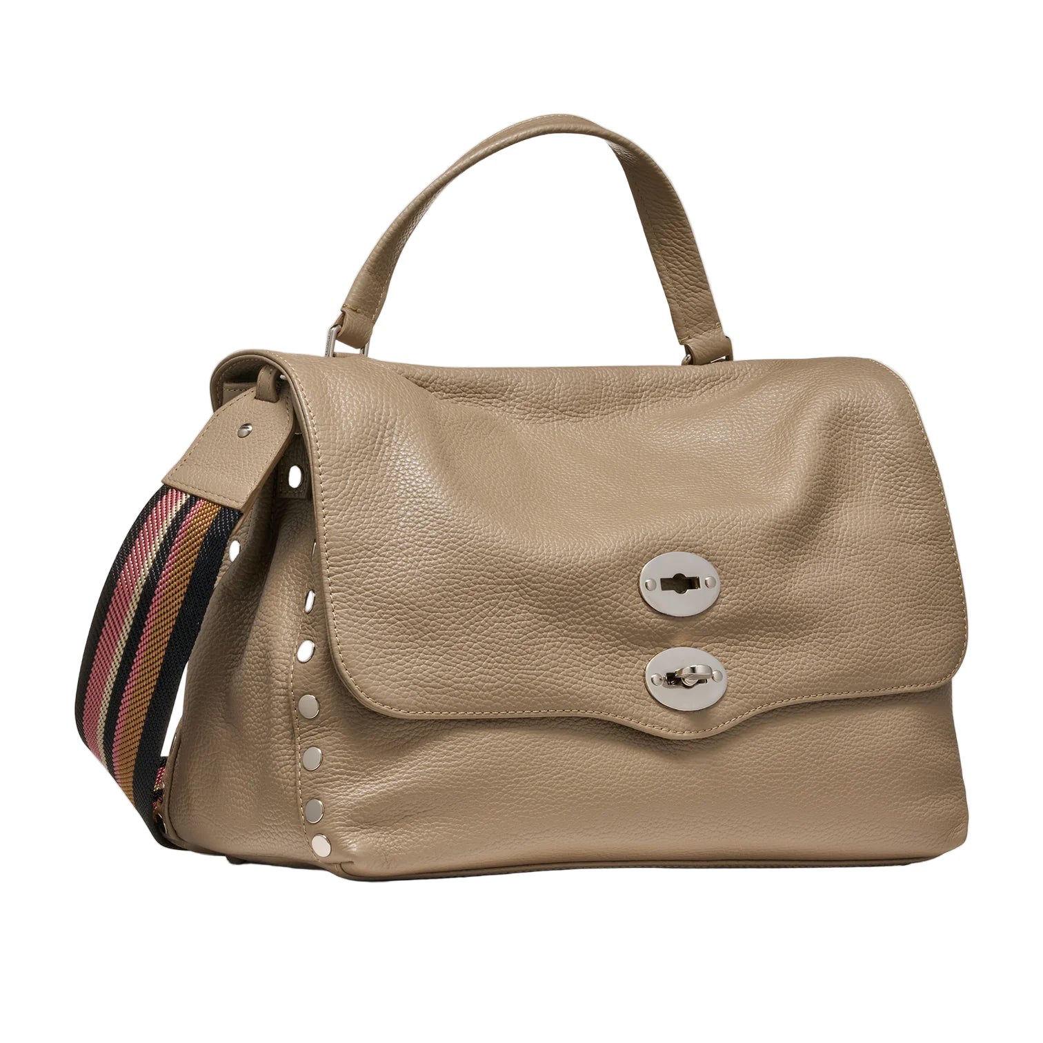 Zanellato Postina Daily Medium pelle grey creta