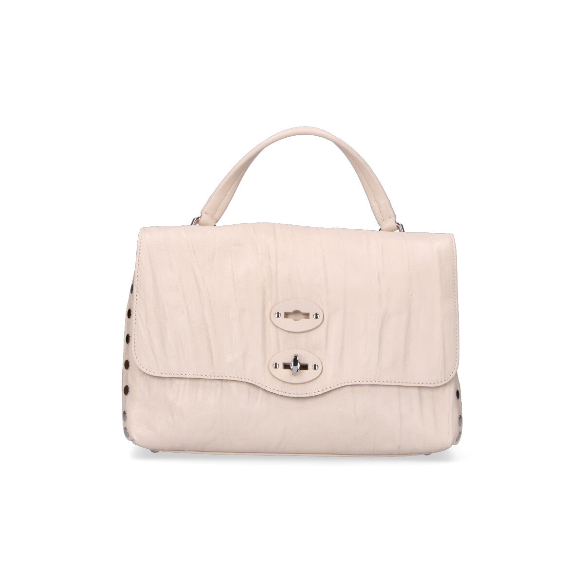 Zanellato Postina® plissè small pelle panna