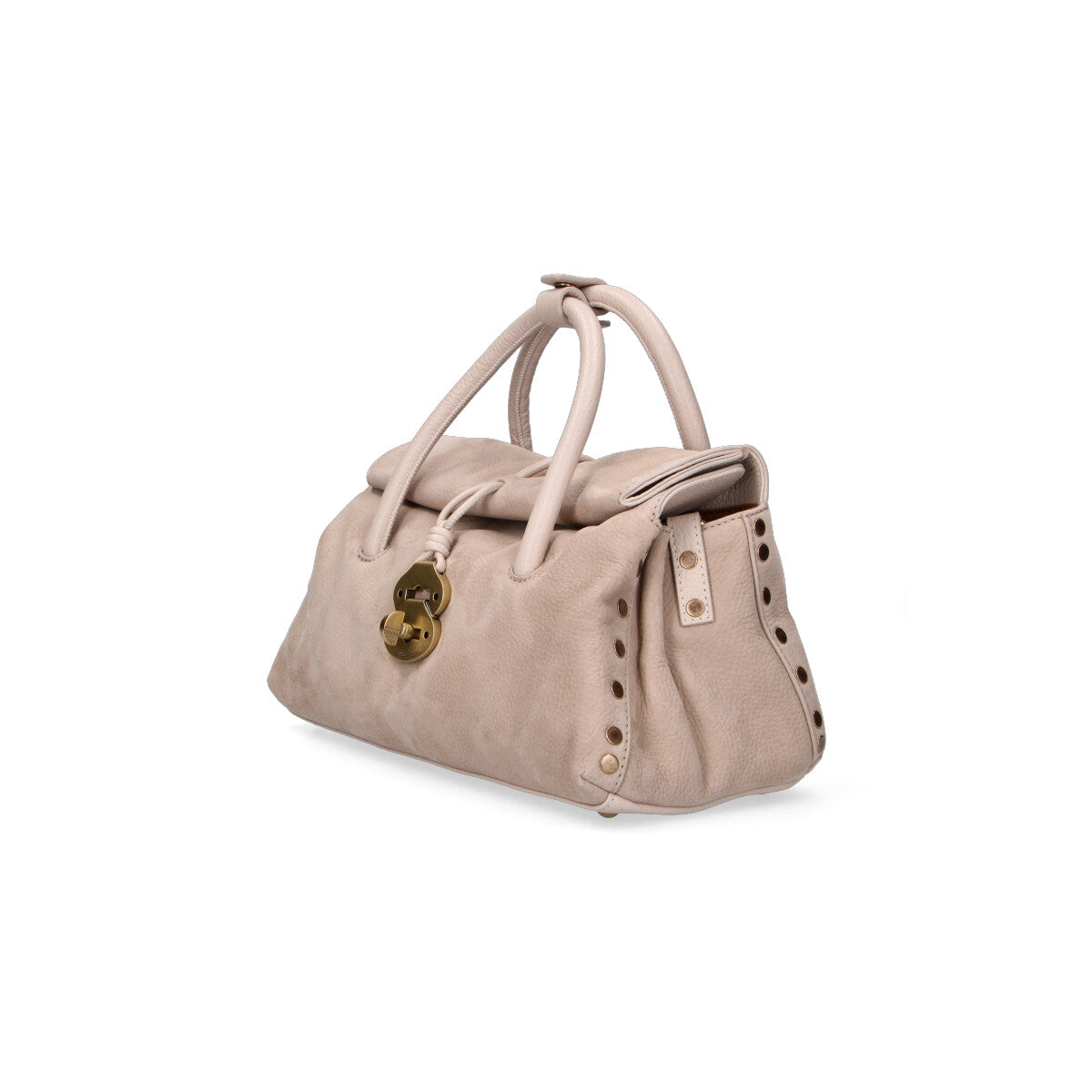 Zanellato borsa dotta jones s nubuck tortora