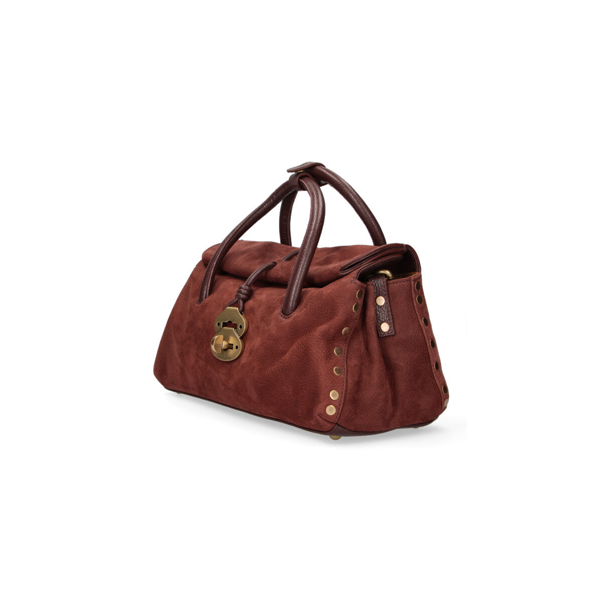 Zanellato borsa dotta jones s nubuck bordeaux