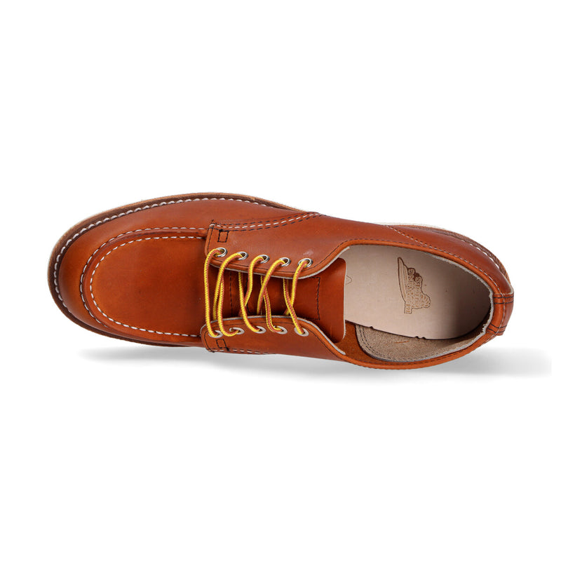 Red Wing Moc Oxford pelle bruciato