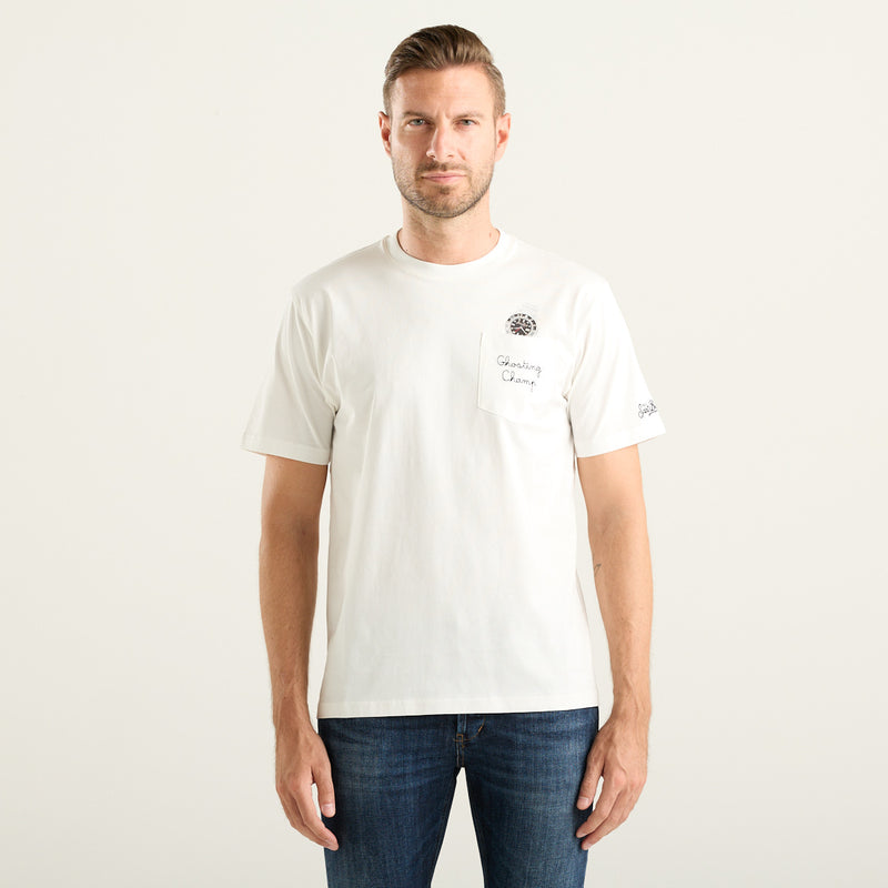 Mc2 Saint Barth t-shirt con ricamo