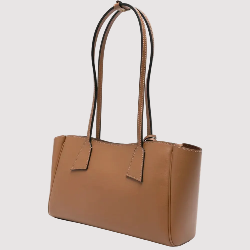 Hidesins borsa Shopper S Premiere in pelle caramel