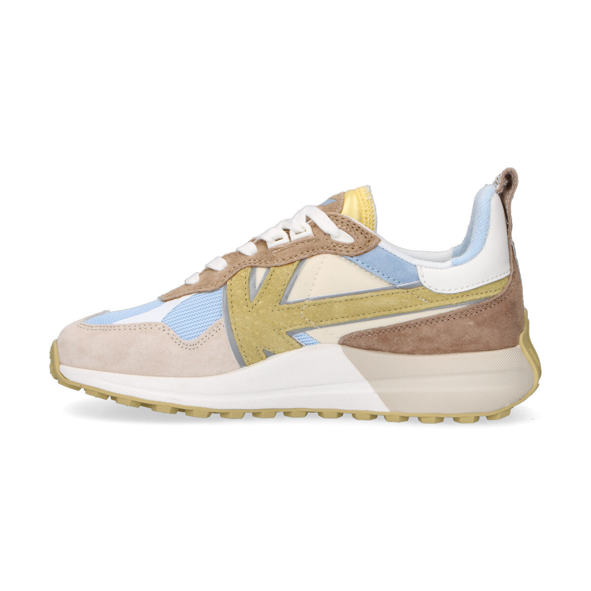 Kaotiko sneaker Detroit in camoscio beige