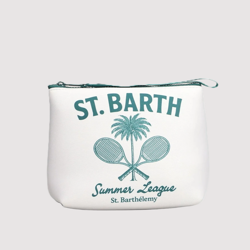 Mc2 Saint Barth pochette Alie Tennis League bianca