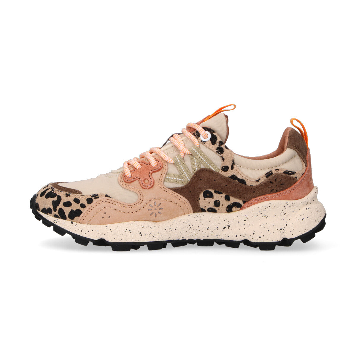 Flower Mountain sneaker Yamano 3 beige marrone maculato