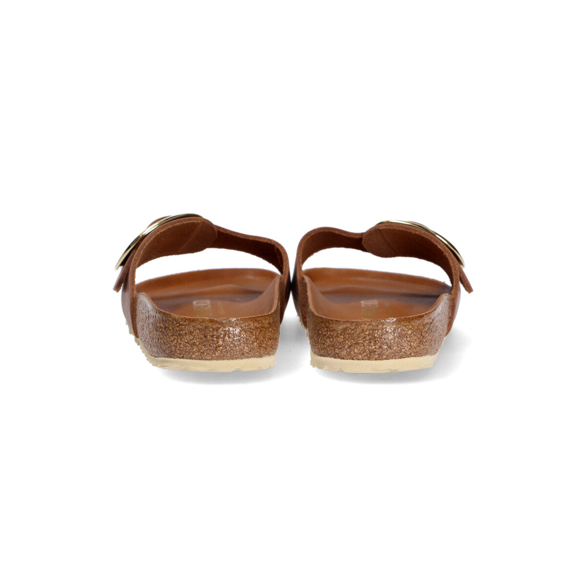 Birkenstock Madrid Big Buckle pelle cuoio