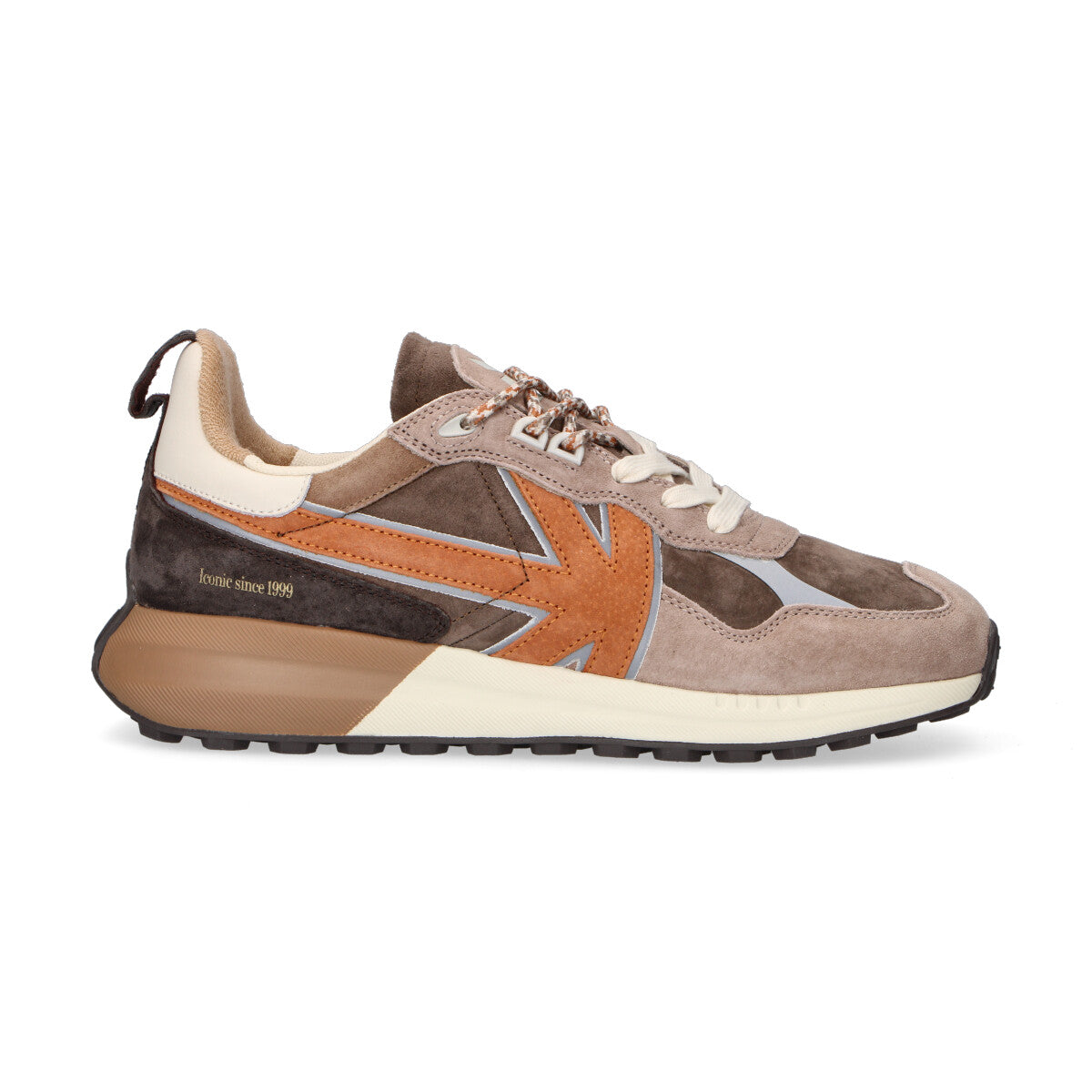 Kaotiko sneaker Vancouver in camoscio tortora