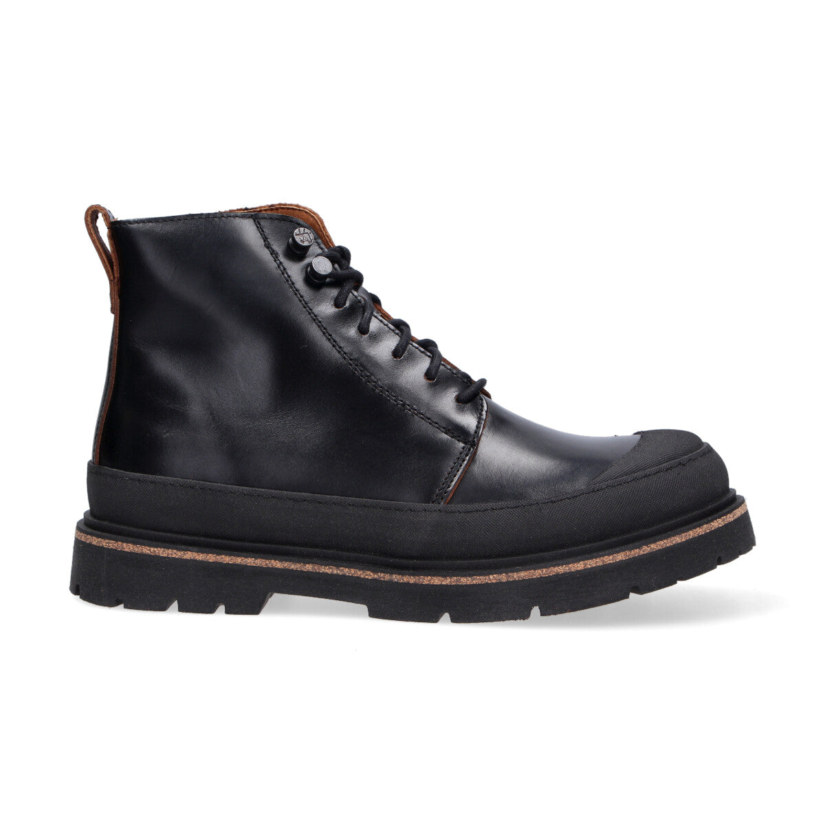 Birkenstock polacchino Prescott pelle nera