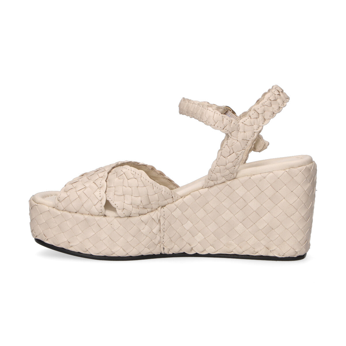 Pons Quintana sandalo Ankara intrecciato avorio