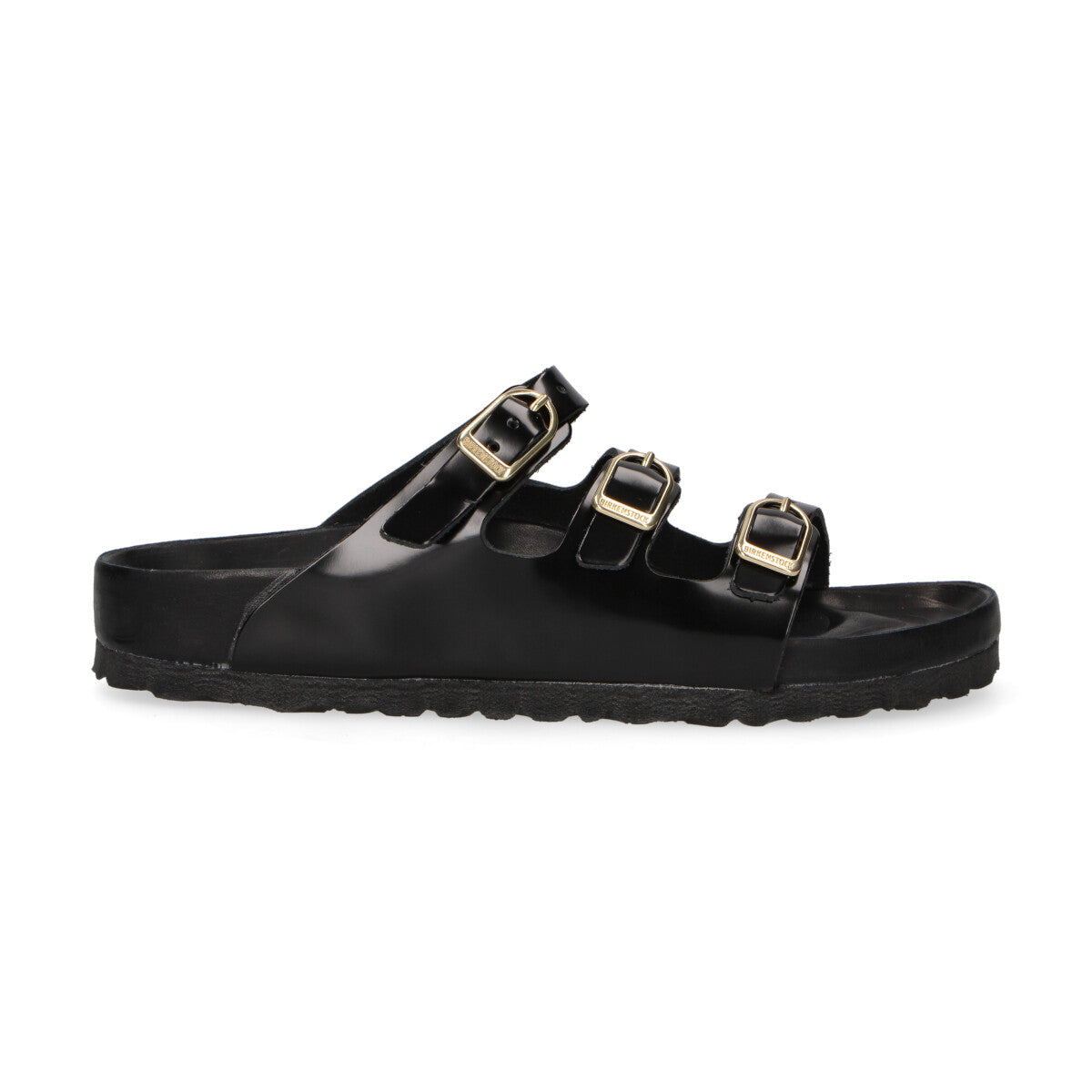 Birkenstock ciabatta Florida Fresh pelle nera