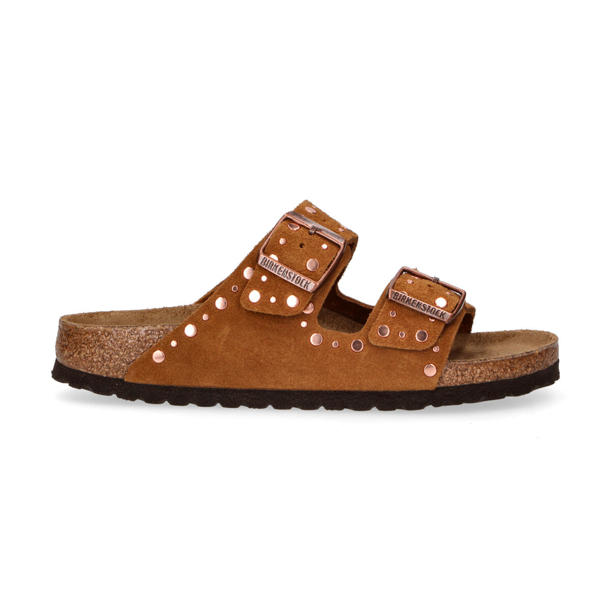 Birkenstock ciabatta Arizona Rivet Border cuoio
