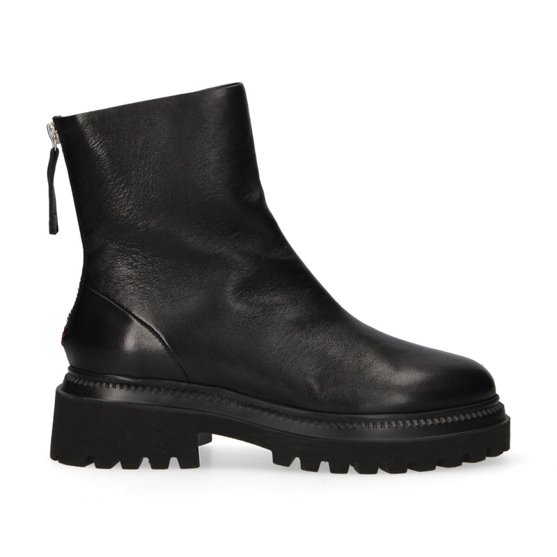 Halmanera boots in pelle nera