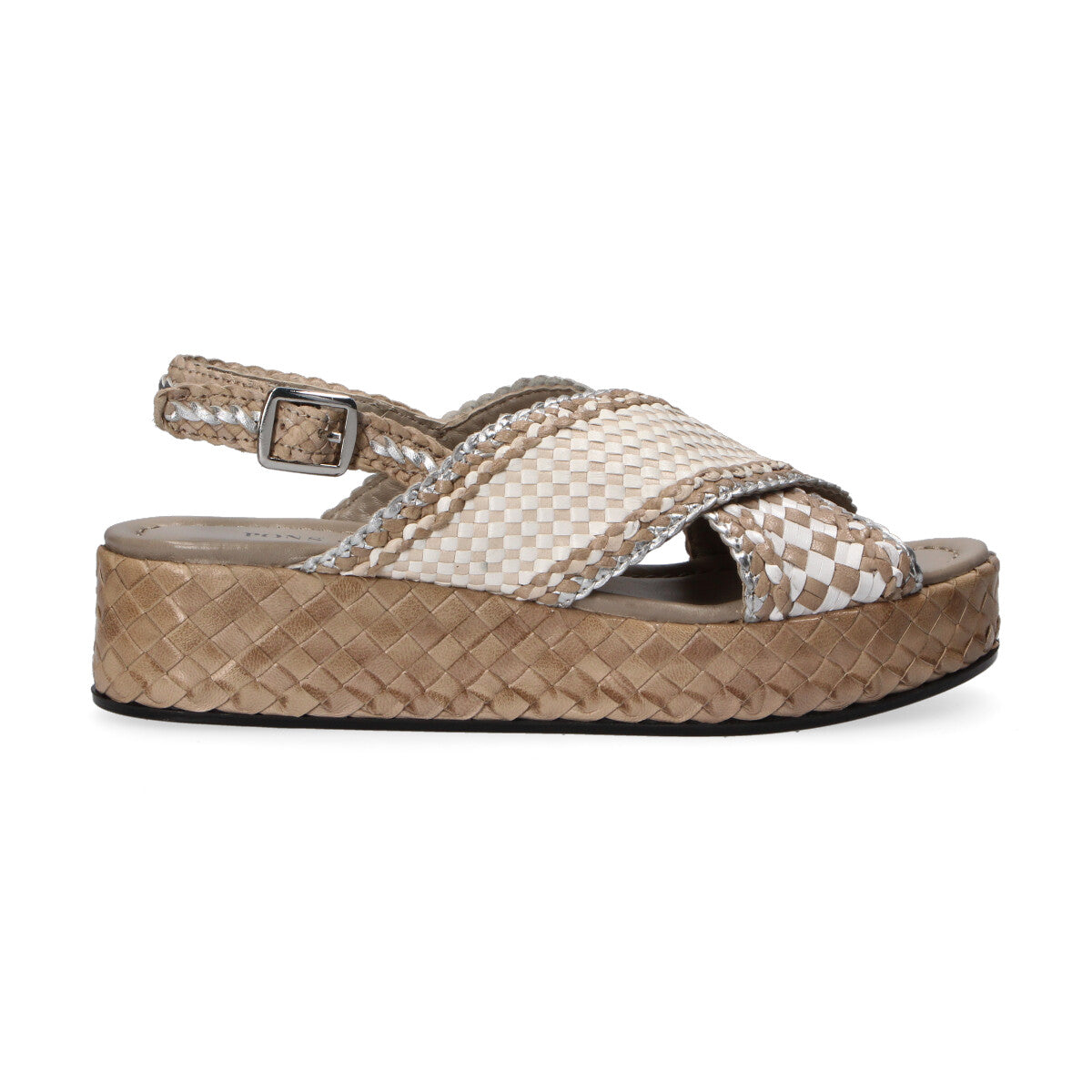 Pons Quintana sandalo Forli intreccio beige
