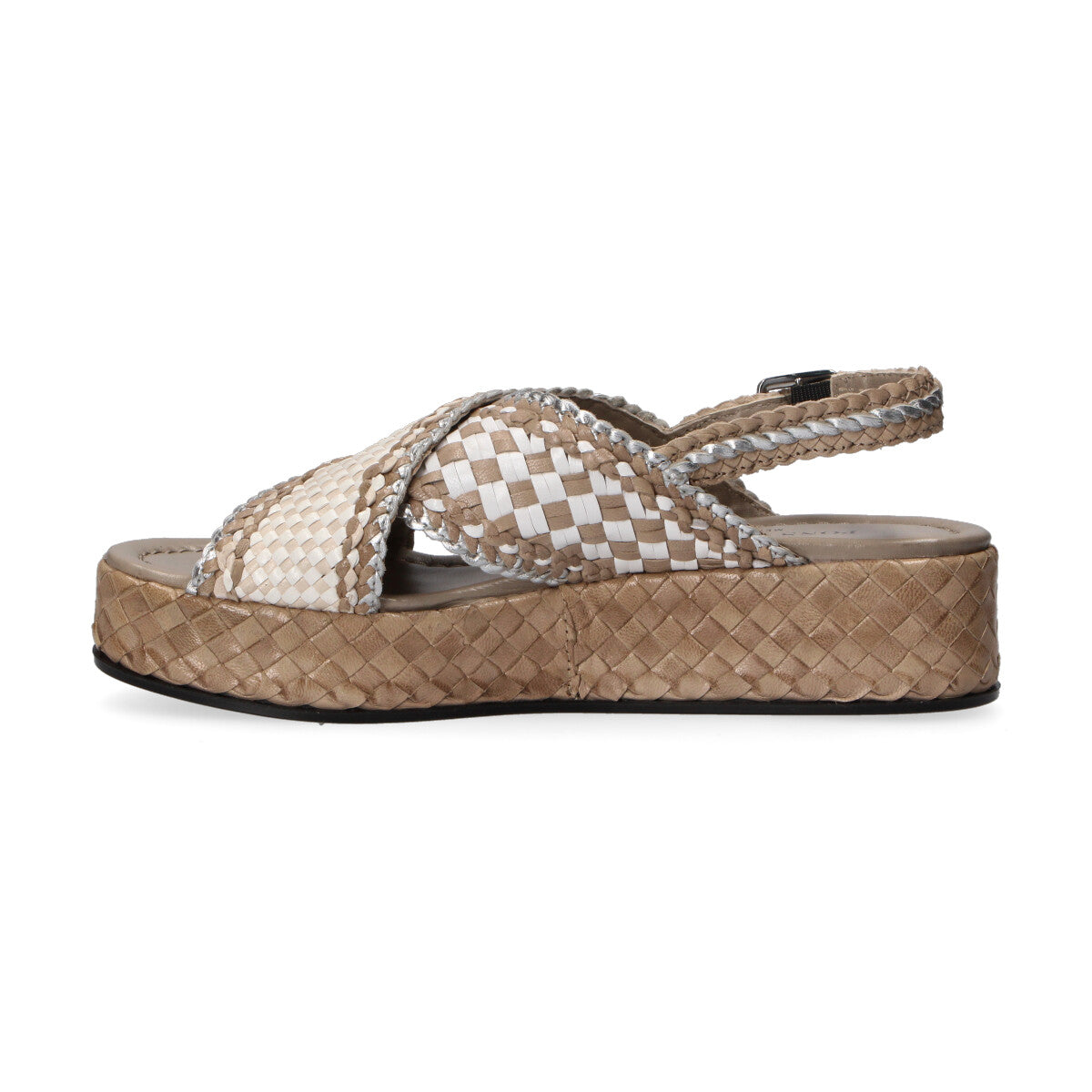 Pons Quintana sandalo Forli intreccio beige