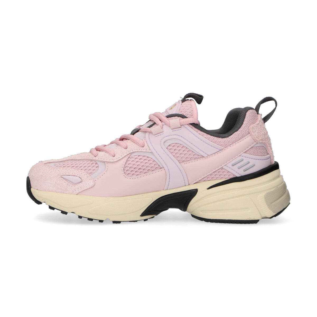 Hide&Jack sneaker Running 2000 in pelle,camoscio,nylon e gomma rosa