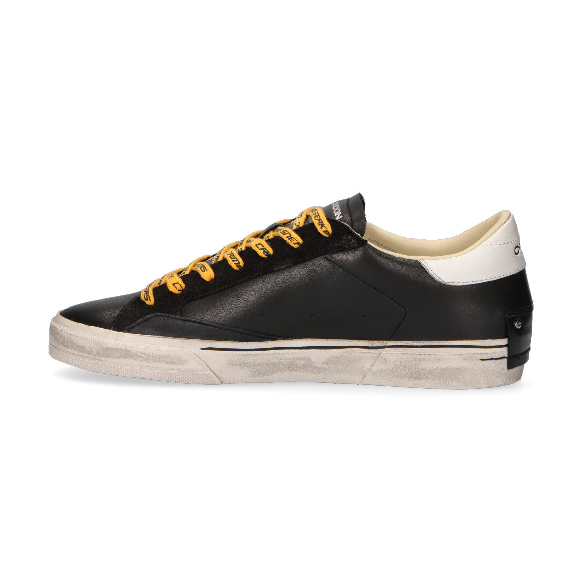 Crime London sneaker Distressed 2.0 pelle nera