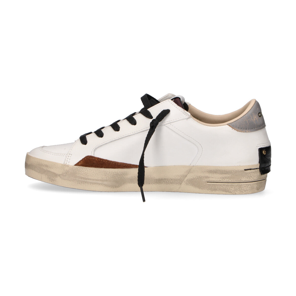 Crime London sneaker SK8 Deluxe pelle bianca
