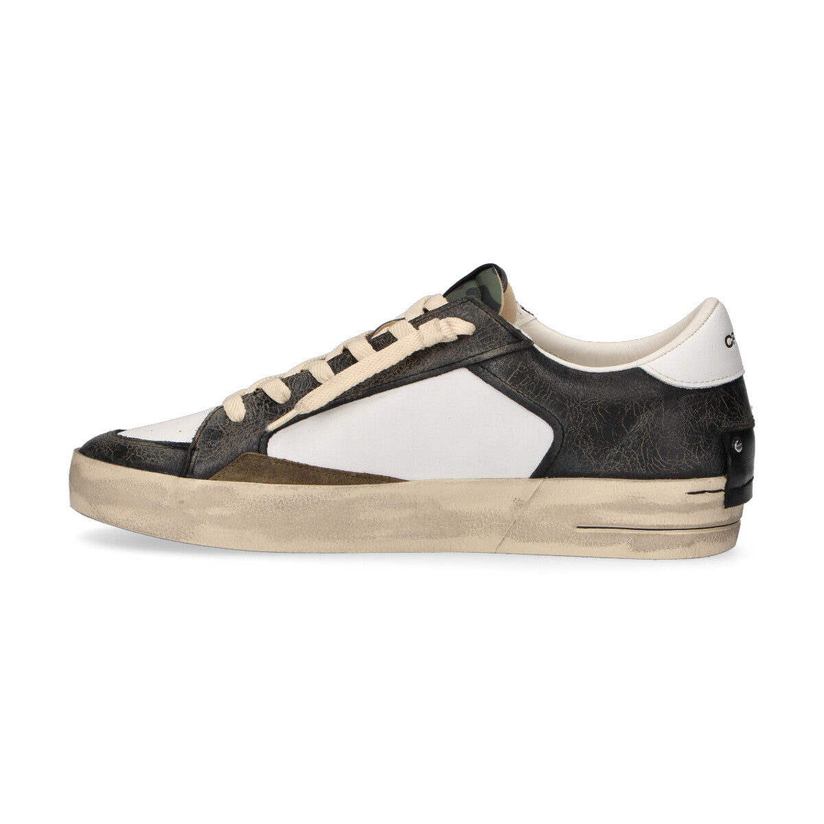 Crime London sneaker Sk8 Deluxe cracked