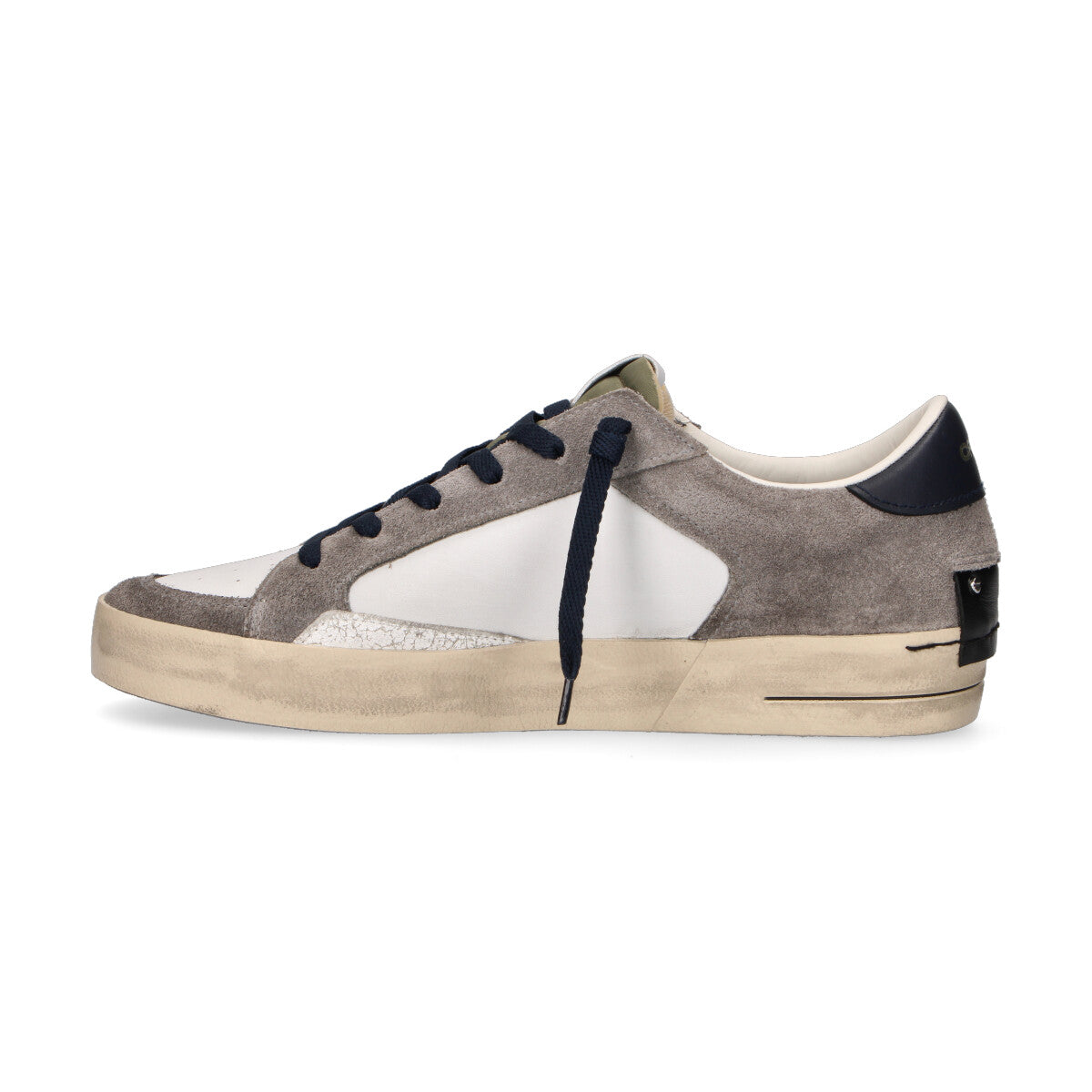 Crime London sneaker SK8 Deluxe camoscio grigio