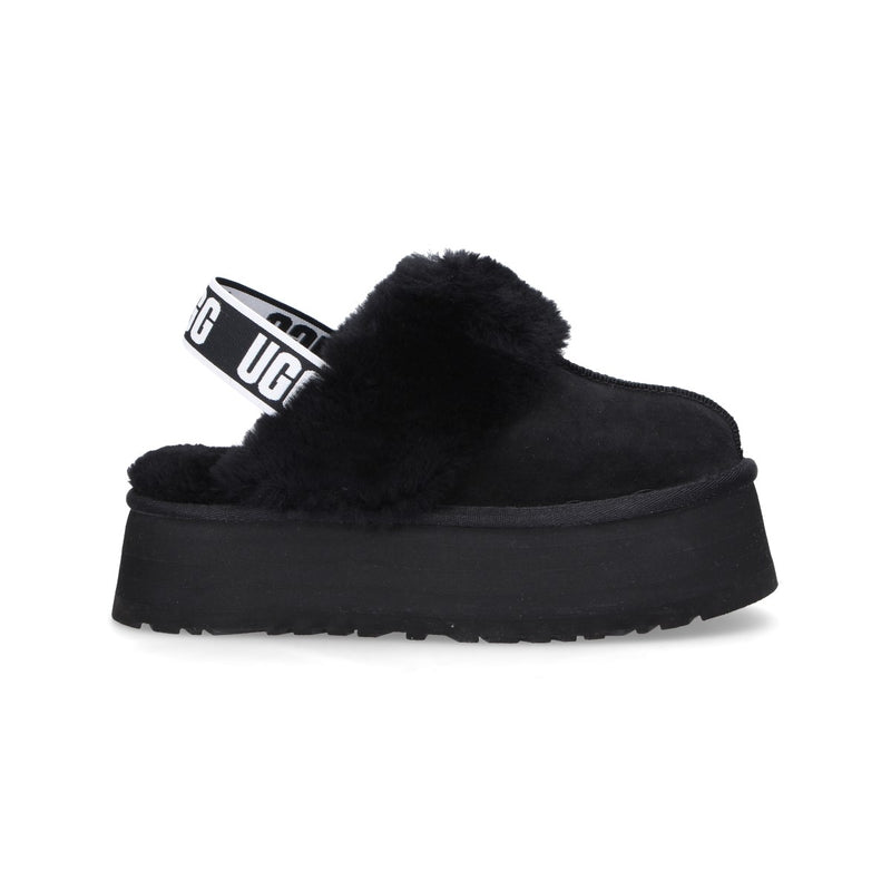 Ugg ciabatta Funkette camoscio black