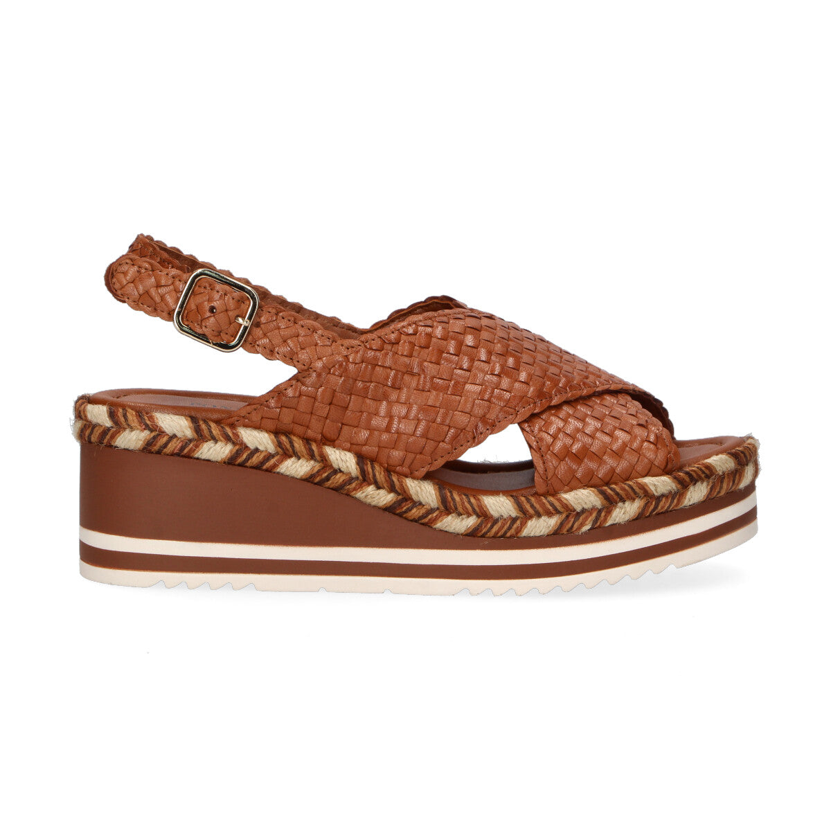 Pons Quintana sandalo Padova incrociato cuoio