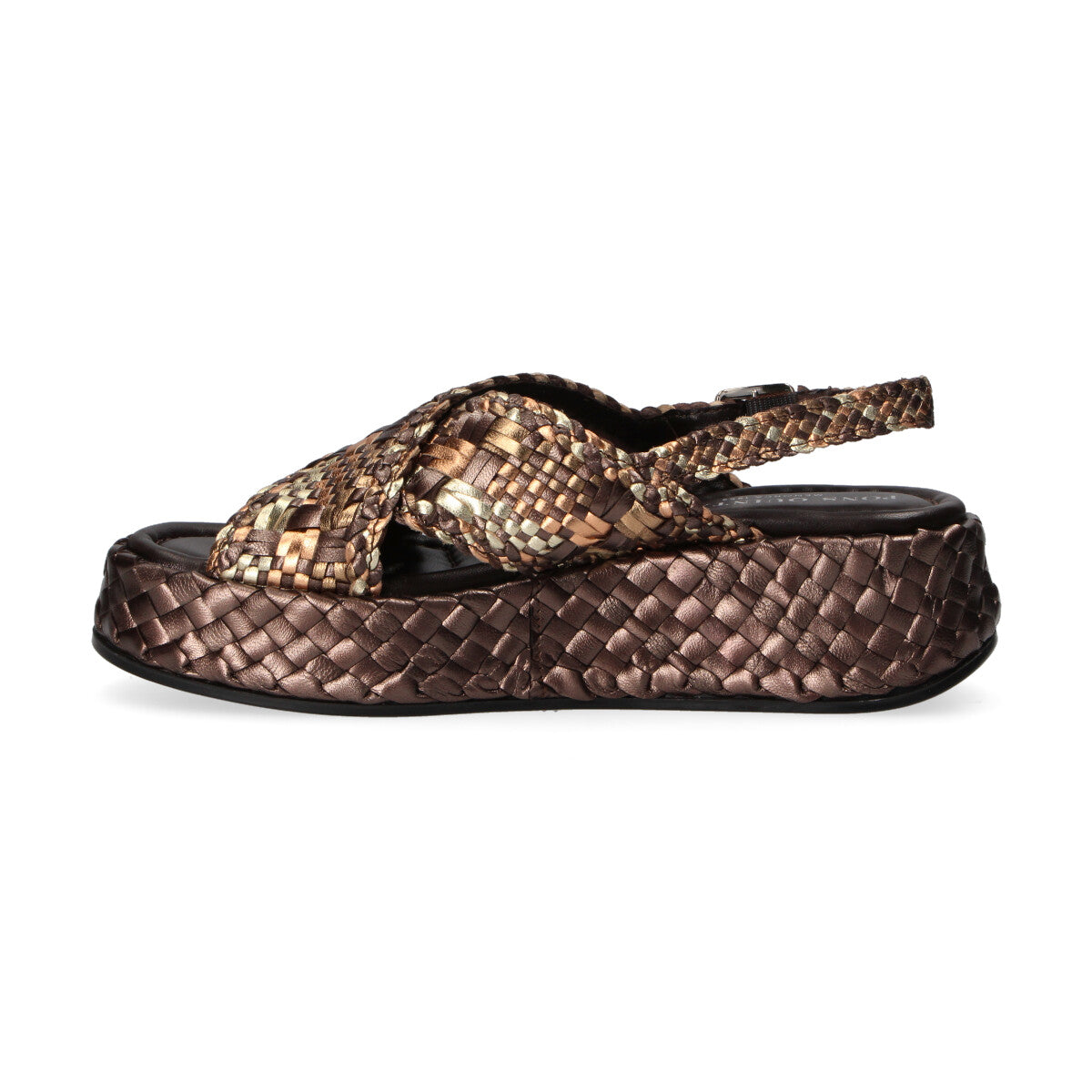 Pons Quintana sandalo Maui intreccio bronzo