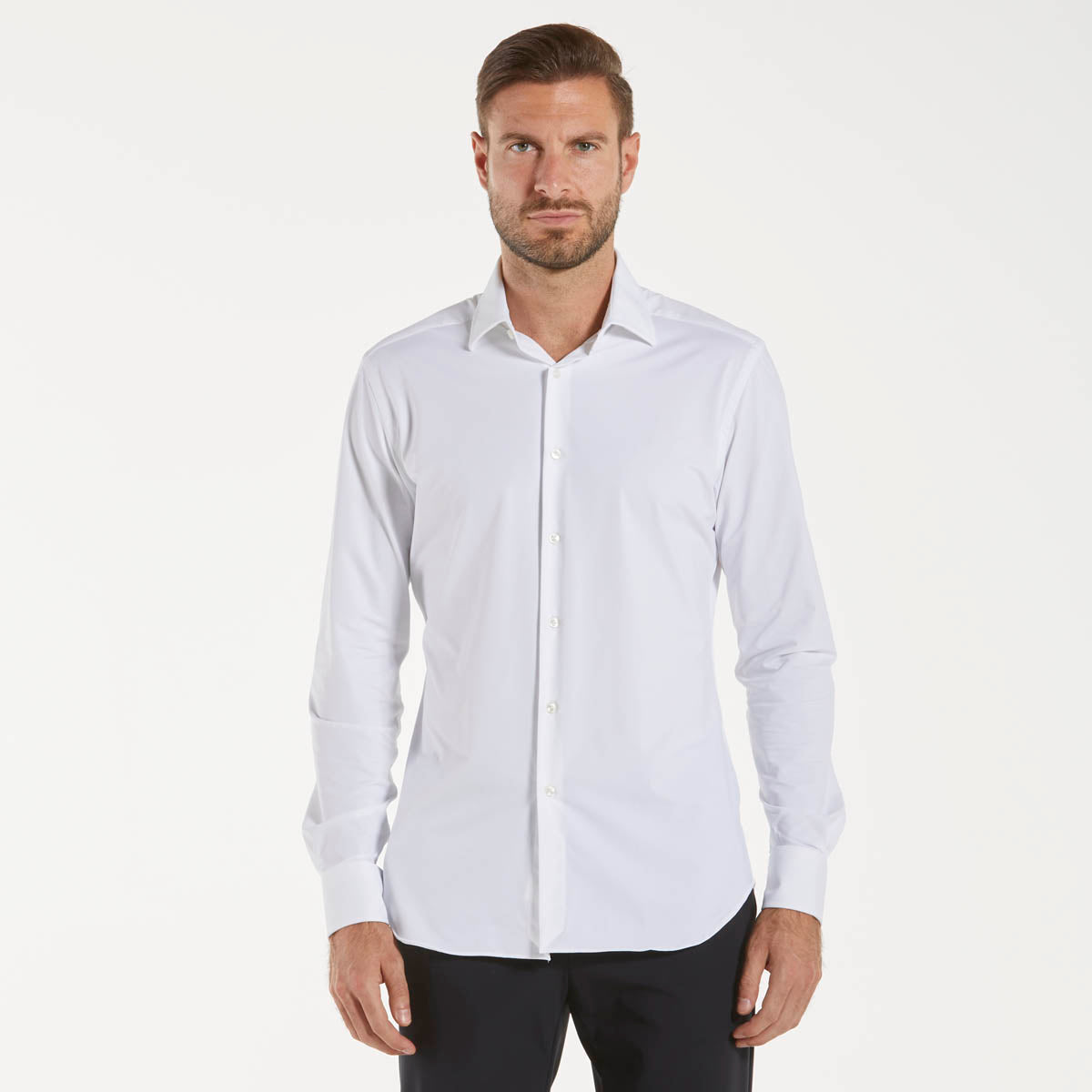 Xacus camicia tailor active bianca