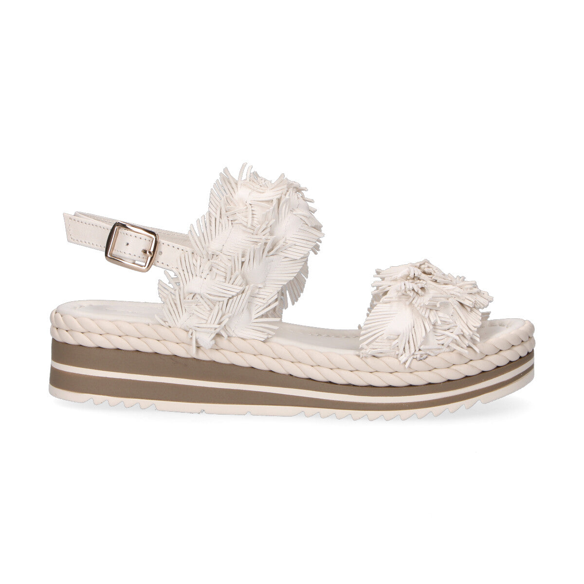 Pons Quintana sandalo Milan pelle bianco