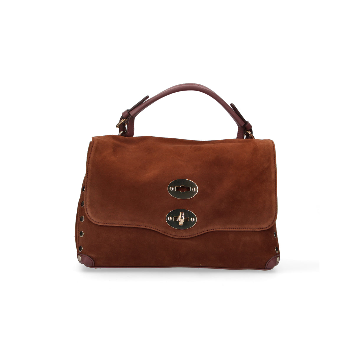 Zanellato borsa Postina Small Zashmere brown legno di noce