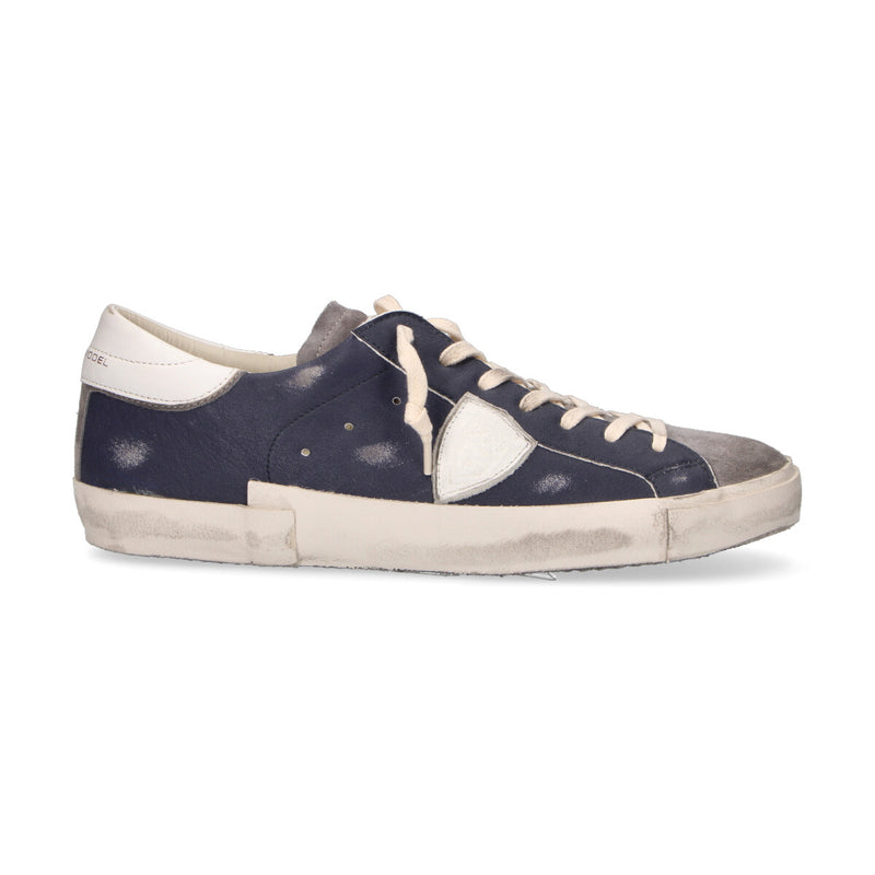 Philippe Model sneaker Paris in pelle blu