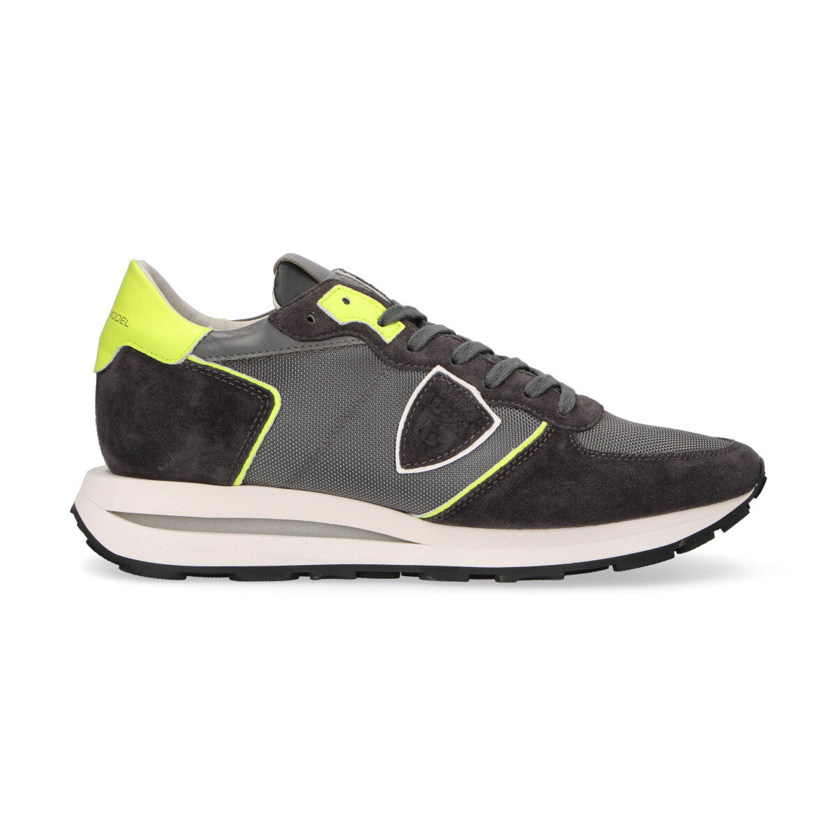 Philippe Model sneaker Tropez Haute mondial grigia