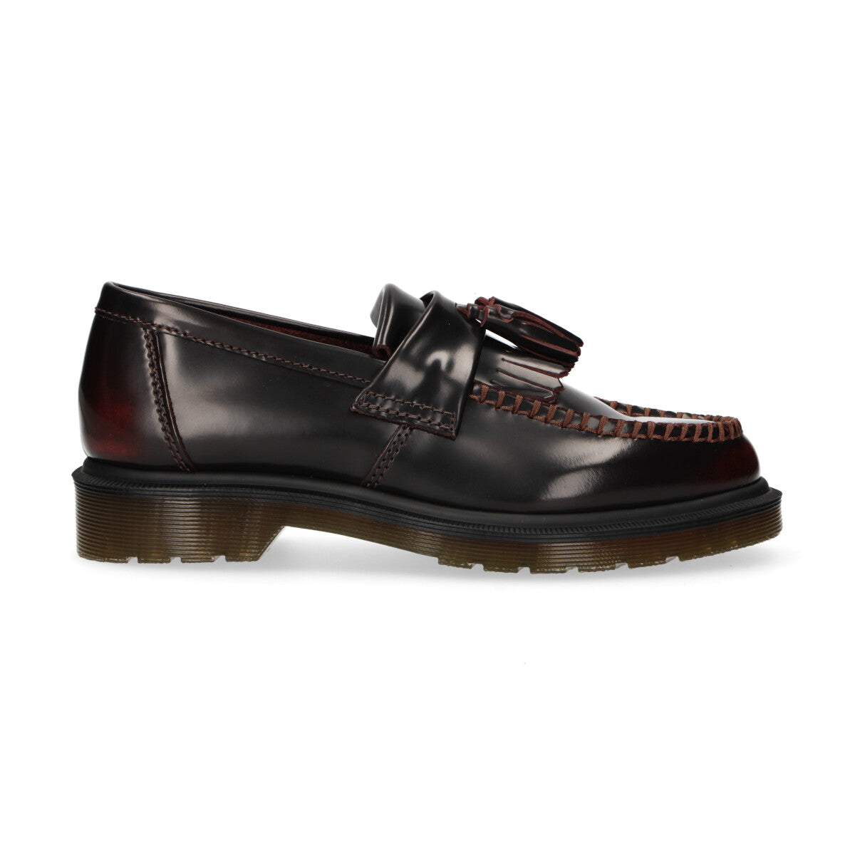 Dr Martens mocassino Adrian pelle bordeaux