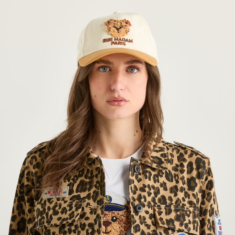 Rue Madam cappello teddy con frontino beige