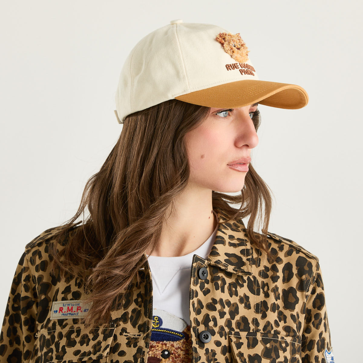 Rue Madam cappello teddy con frontino beige