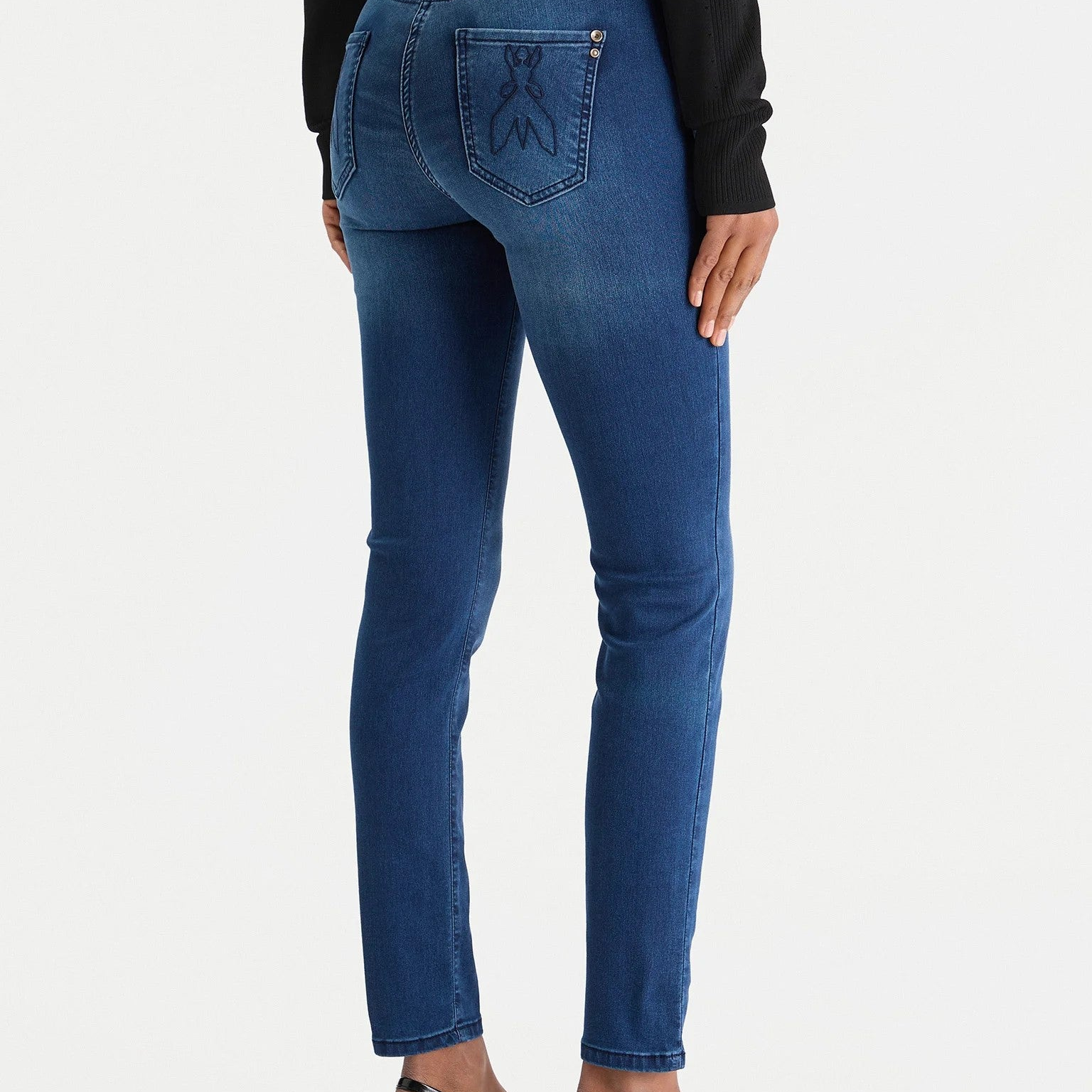 Patrizia Pepe jeans regular blu scuro