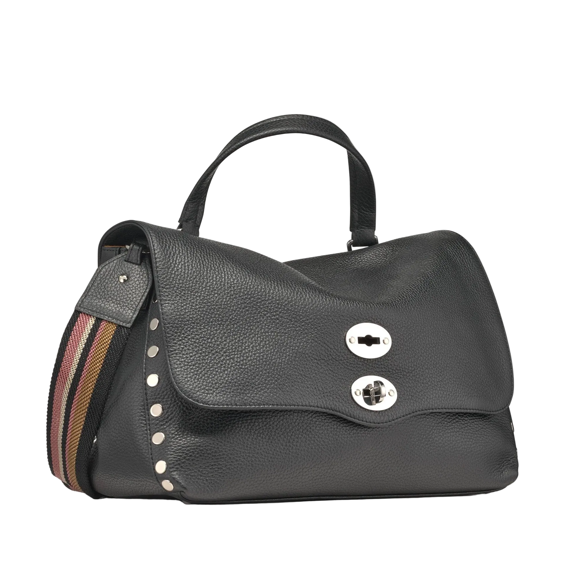 Zanellato borsa Postina Daily Giorno Medium pelle nera