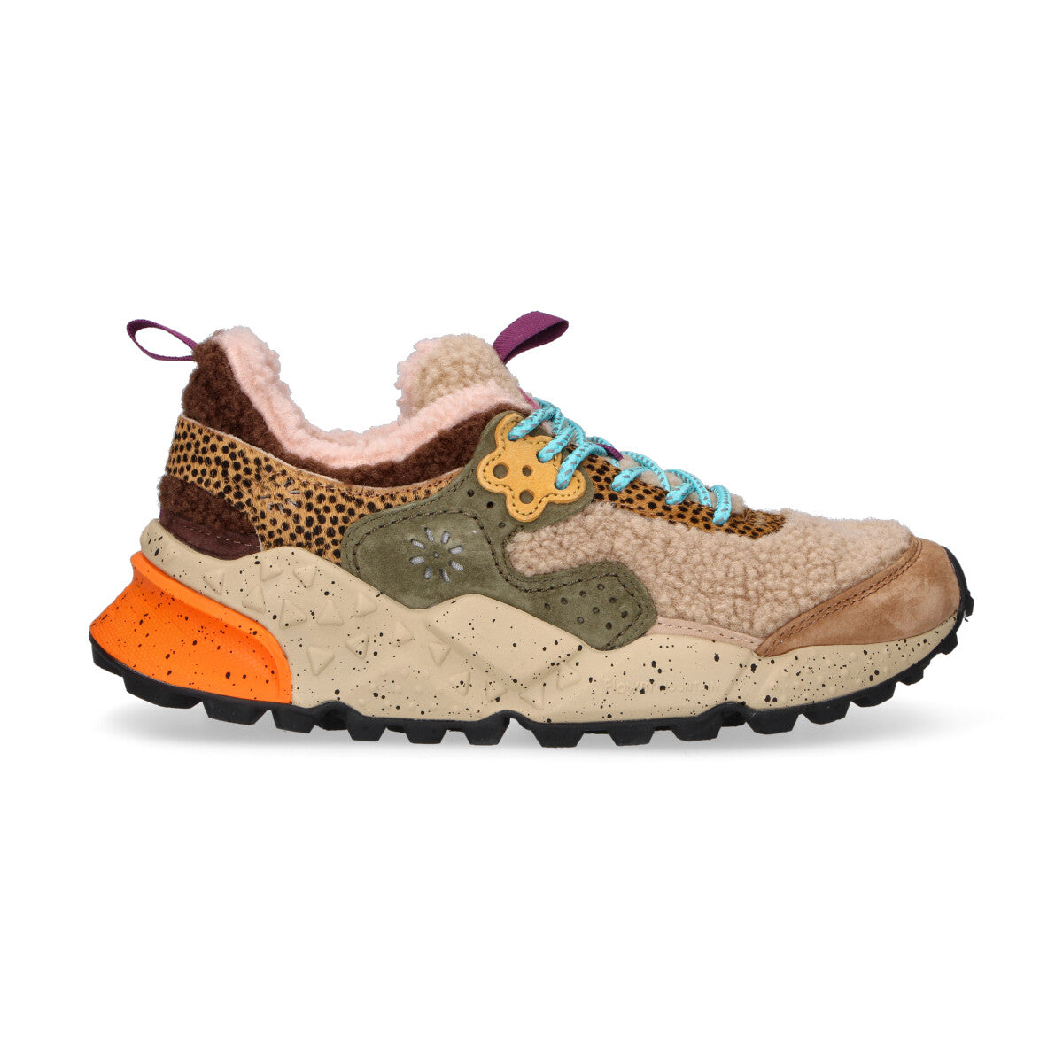 flower Mountain sneaker Kotetsu teddy beige