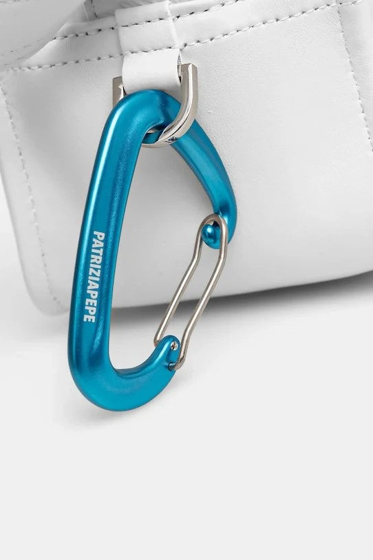 Patrizia Pepe borsa Camera Case (IM)PERFECTION in pelle bianca