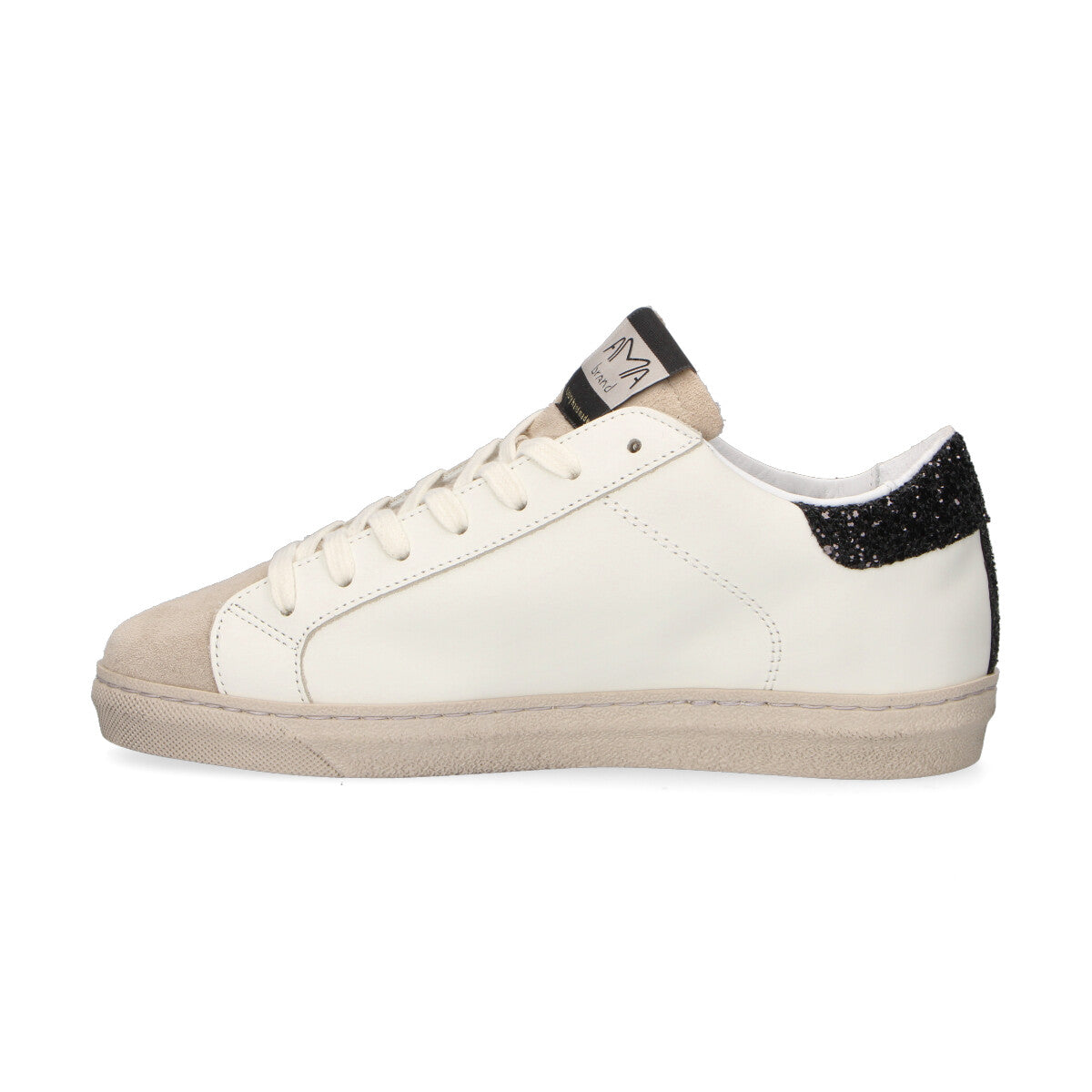 Ama Brand sneaker Snk in pelle bianca