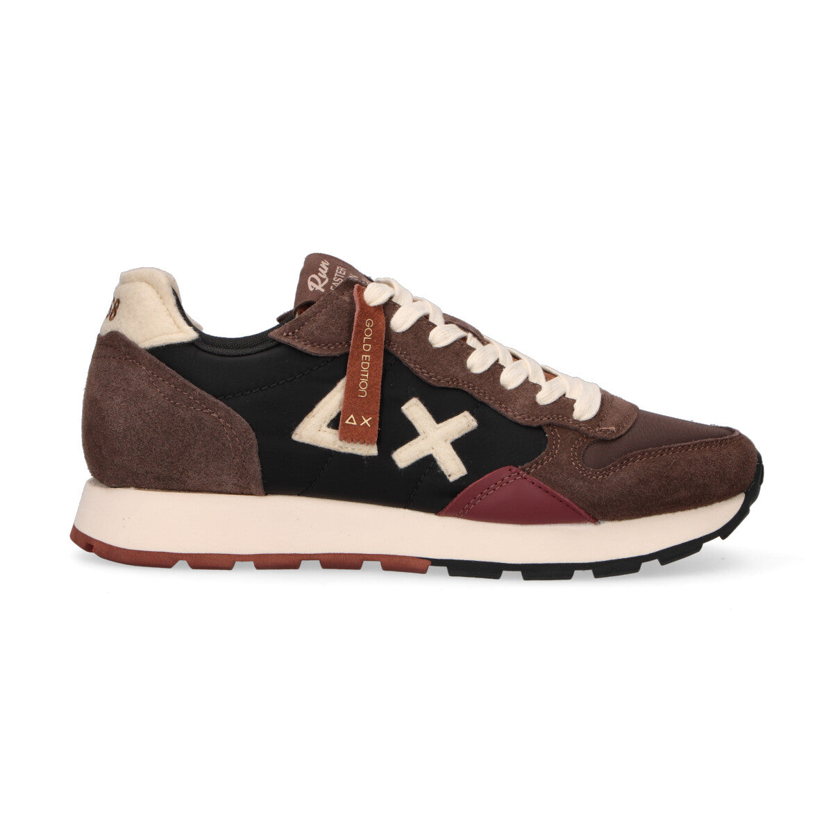 Sun68 sneaker Tom Winter Style in nylon marrone