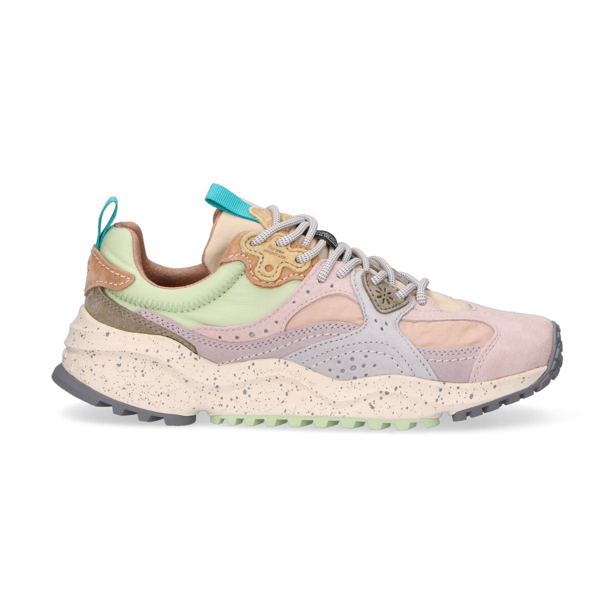 Flower Mountain sneaker Wave Woman suede lilla
